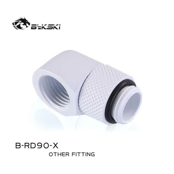 Bykski Adaptateur 90° Rotatif - Blanc (B-RD90-X)