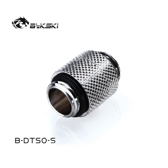 Bykski Adaptateur M-M Rotatif - Chrome (B-DTSO-S)