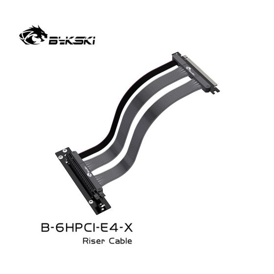 Bykski Riser GPU - Câble PCI-E 4.0 - 25cm (B-6HPCI-E4-X)