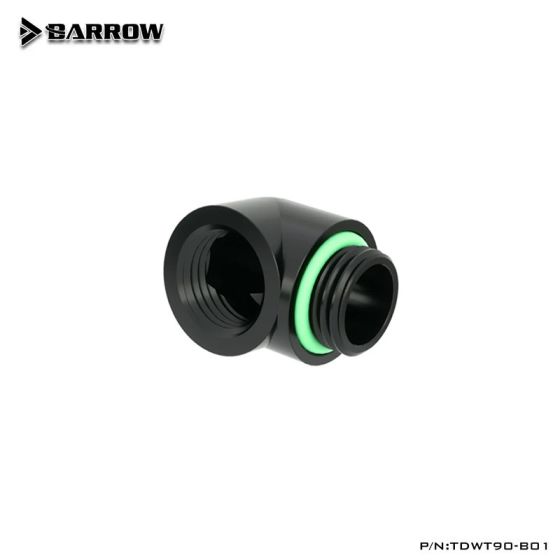 Barrow Adaptateur Statique 90° TDWT90-B01 Noir