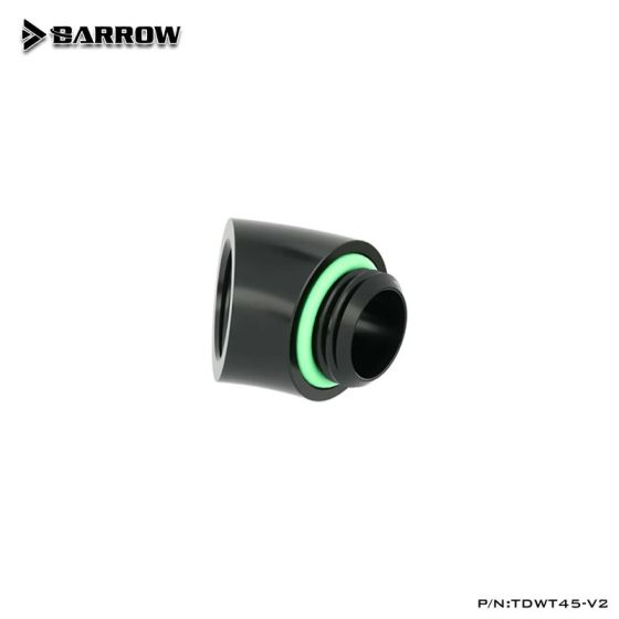 Barrow Adaptateur Statique 45° TDWT45-V2 Noir