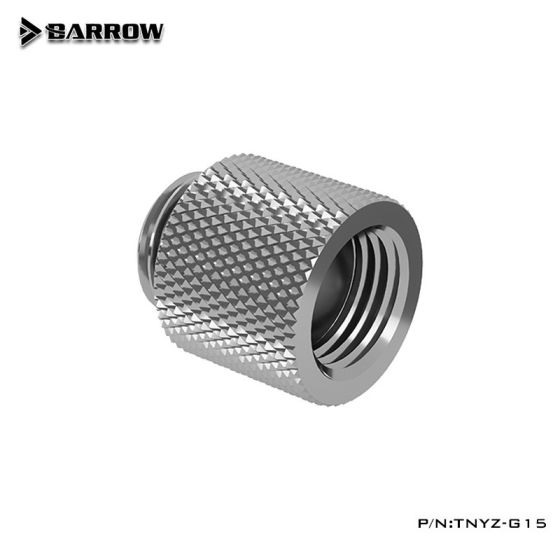 Barrow Extension M-F 15mm TNYZ-G15 Chrome