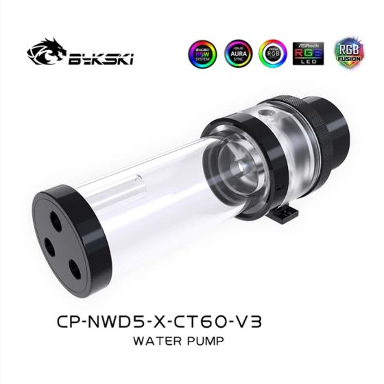 Bykski Pump Box D5 - Pompe D5 avec réservoir 150mm (CP-NWD5-X-CT60-V3)