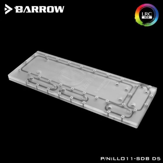Barrow Distro Plate pour boîtier Lian Li O11D (LLO11-SDB D5)