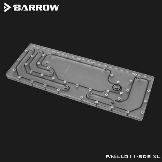 Barrow Distro Plate pour boîtier Lian Li O11D XL - LLO11-SDB-XL