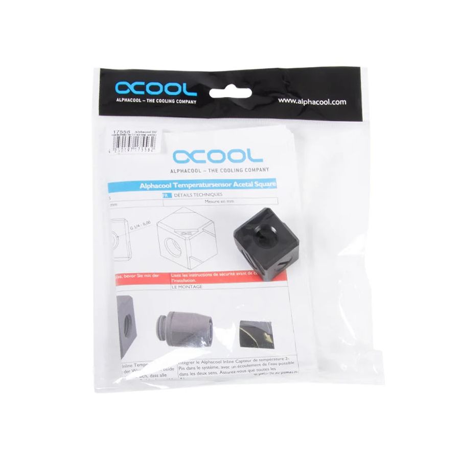 Alphacool Temperatursensor, 2-Pin Capteur de température pour