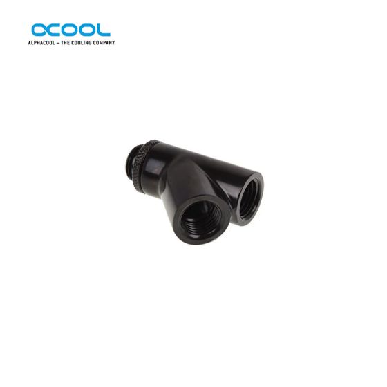 Alphacool - Adaptateur rotatif en Y (45°) - Noir