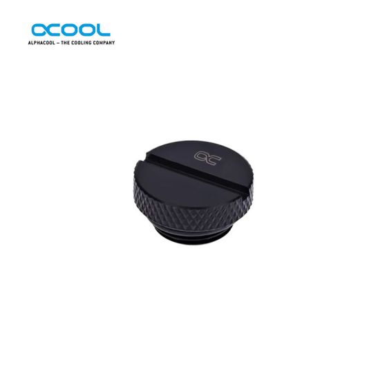 Alphacool Plug HF G1/4 - Bouchon à vis noir