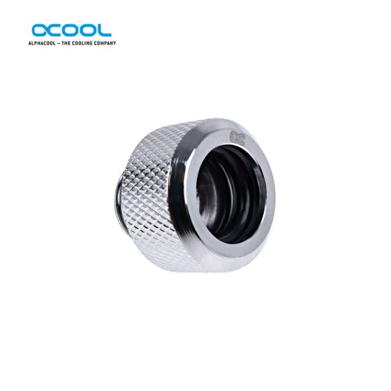 Alphacool Embouts pour tubes durs 16mm - Chrome