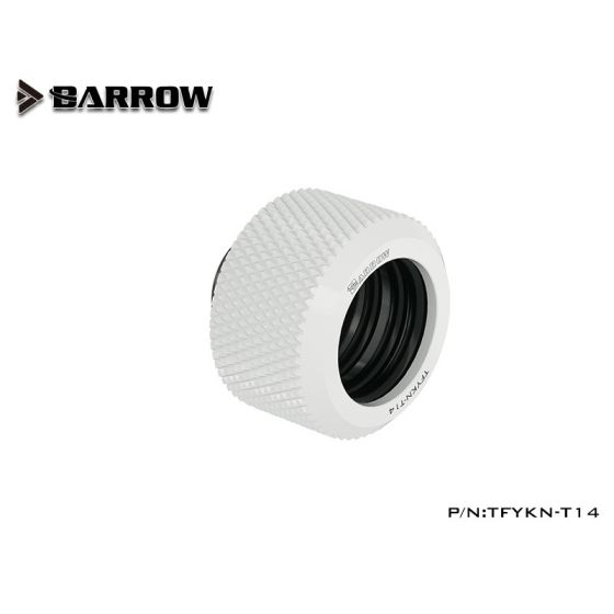 Barrow Embout Tube Dur OD14mm TFYKN-T14 Blanc