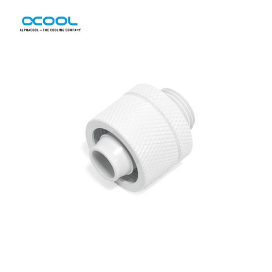 Alphacool Embouts pour tubes souples 16/10mm - Blanc