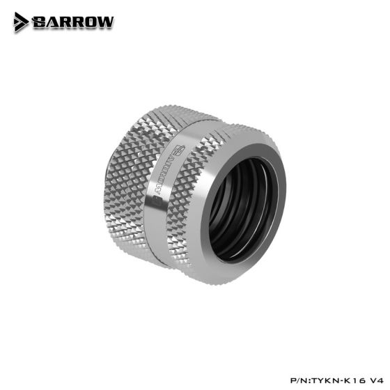 Barrow Embout Tube Dur OD16mm TYKN-K16 V4 Chrome