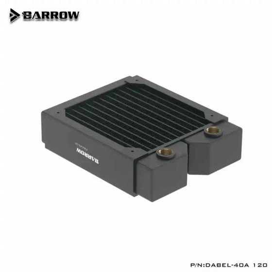 Barrow Radiateur 120mm - 40mm d'épaisseur - Dabel-40a - Noir