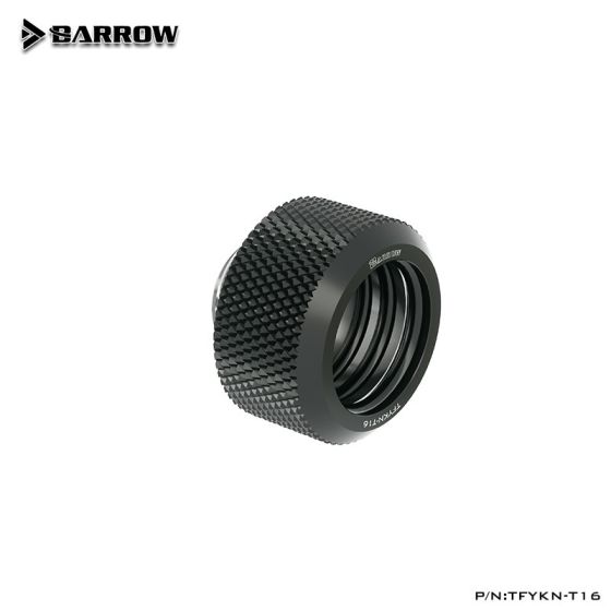 Barrow Embout Tube Dur OD16mm TFYKN-T16 Noir