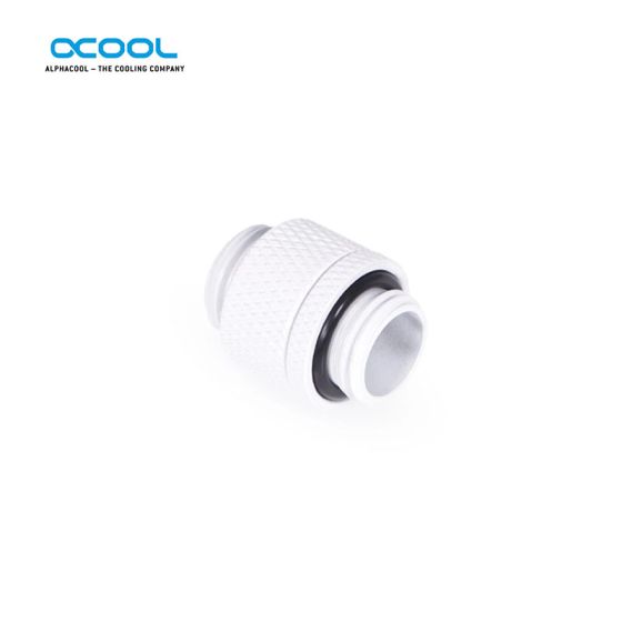 Alphacool Adaptateur Rotatif M-M Blanc