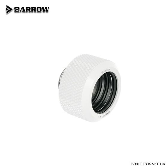 Barrow Embout Tube Dur OD16mm TFYKN-T16 Blanc