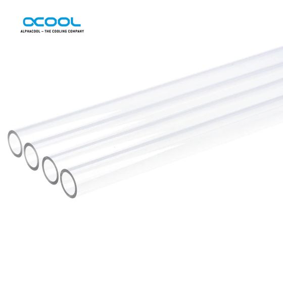 Alphacool - Tubes en acrylique 16/13mm (60cm) - Pack de 4