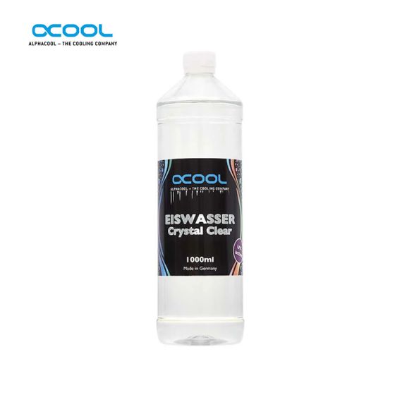 Alphacool Eiswasser Crystal Clear - Liquide de refroidissement actif UV (premix 1000 ml)