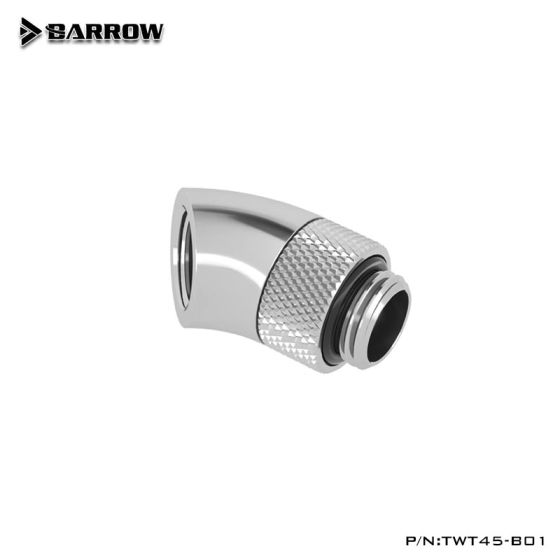 Barrow Adaptateur 45° Rotatif - Chrome (TWT45-B01)