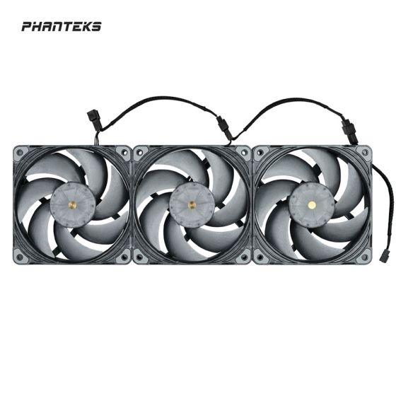 Phanteks T30-120 - Ventilateur 120mm - Noir - Pack de 3