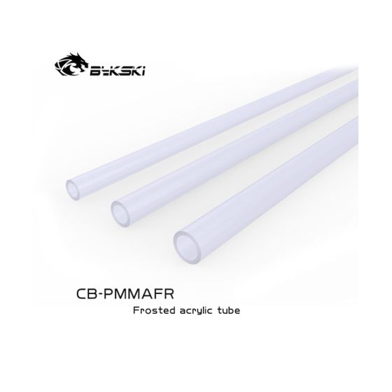 Bykski Tube acrylique frosted (effet givre) OD14/10mm - 50cm (CB-PMMAFR14)