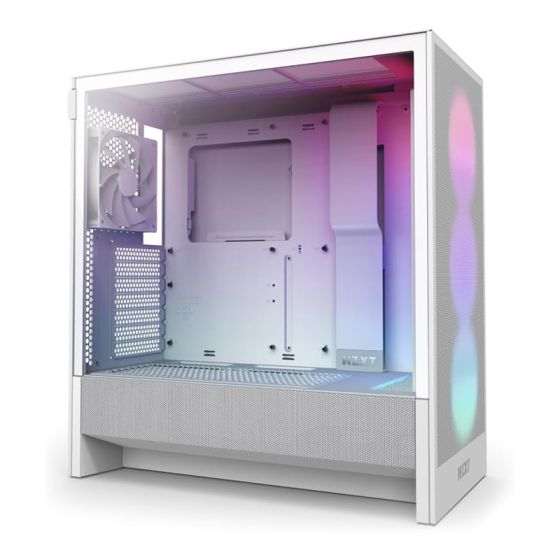 PC Gaming | NZXT H5 Flow RGB blanc (2024) - Ryzen 7 7700X - RX 9070XT | 1440p+