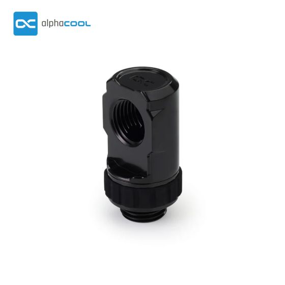 Alphacool Apex Grip - Adaptateur 90° rotatif - Noir