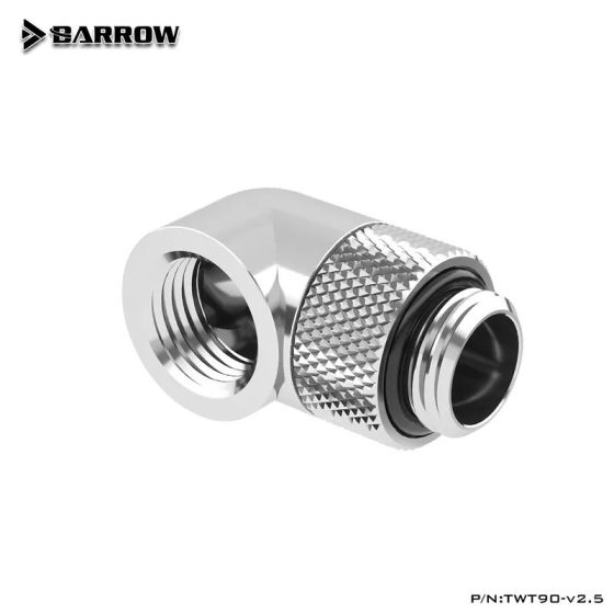 Barrow Adaptateur Rotatif 90° Chrome TWT90-v2.5