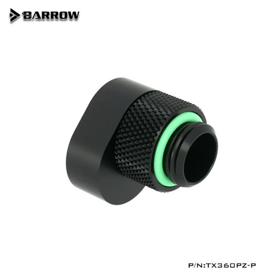 Barrow Offset 6mm Connecteur Noir TX360PZ-P