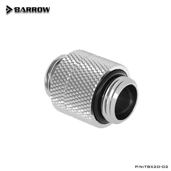 Barrow Adaptateur M-M Rotatif TBX2D-02 Chrome