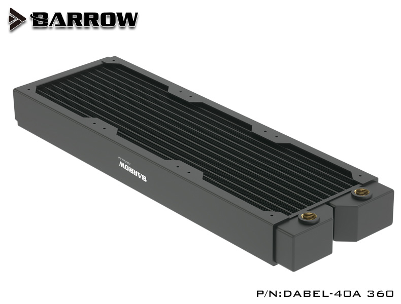 Barrow Radiateur 360-40mm Dabel-40a - Noir_1