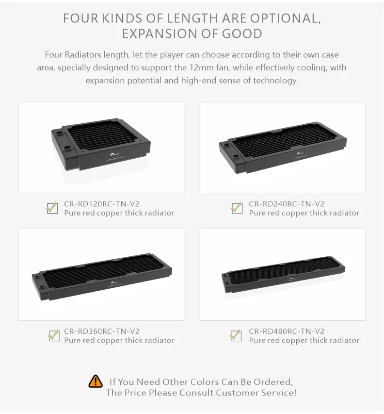 Bykski Radiateur 120mm (CR-RD120RC-TN-V2)_5