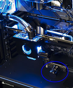 Port de vidange Watercooling Custom