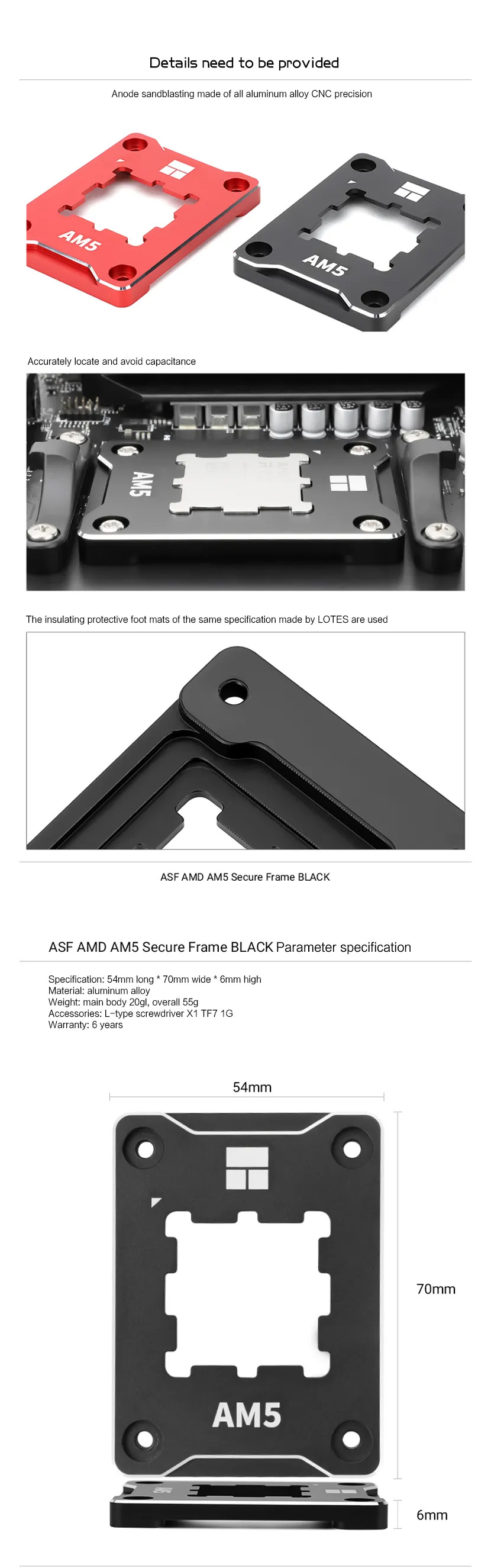 Thermalright - Support de processeur anti-flexion - AM5_2