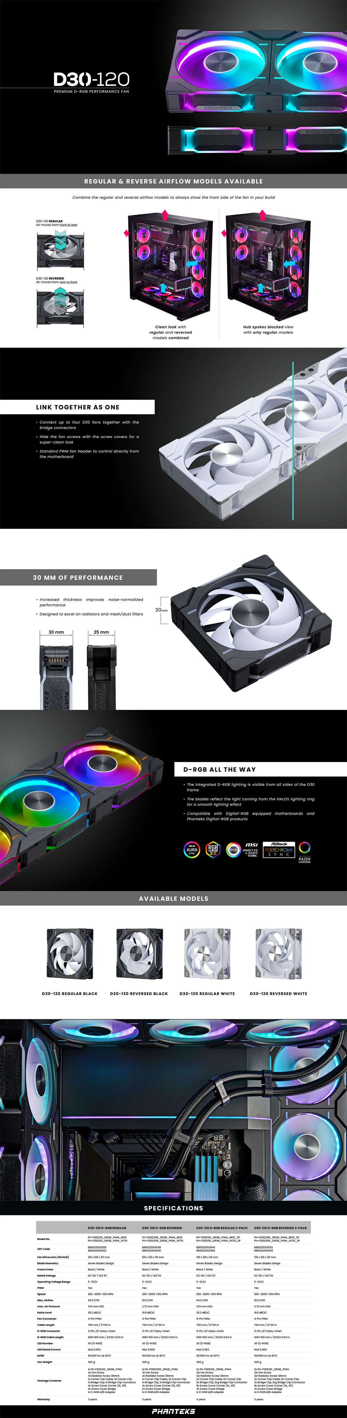 Phanteks D30-120