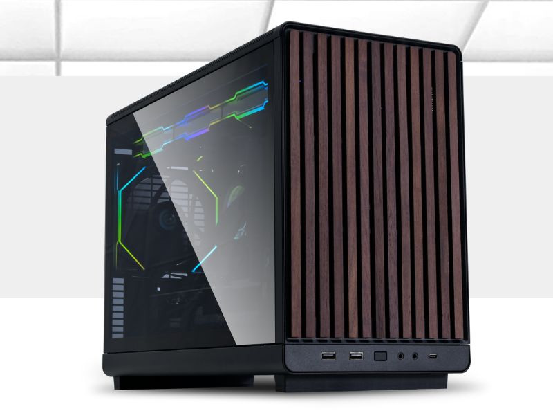 Lian Li A3 Wood Noir