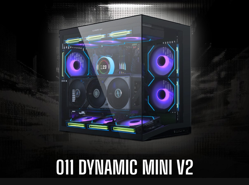 Lian Li O11 Dynamic Mini V2 Noir