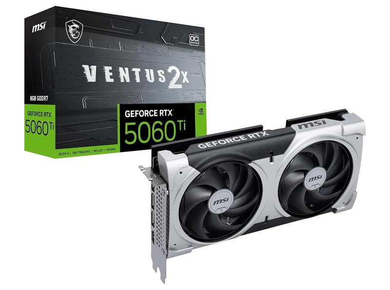 MSI GeForce RTX 5060 Ti Ventus 2X OC 8G