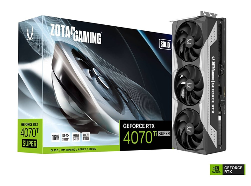 ZOTAC GeForce RTX 4070Ti Super Solid