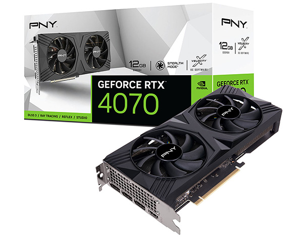 PNY RTX 4070 Verto